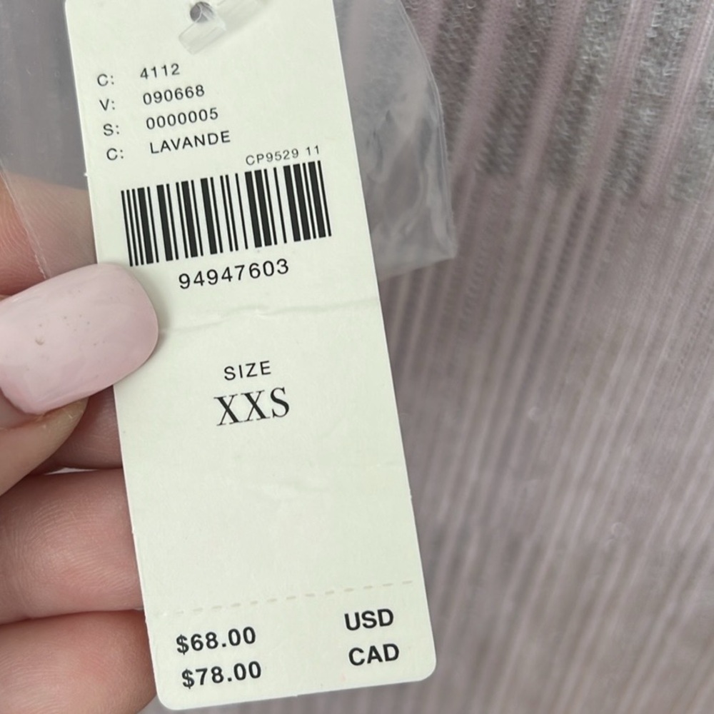NWT ANTHROPOLOGIE Pilcro The Andie Ribbed Henley Top Shimmer Edition - Picture 10 of 12